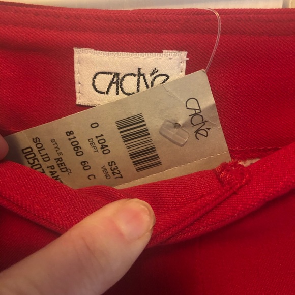 Cache Red Pants - Picture 4 of 5